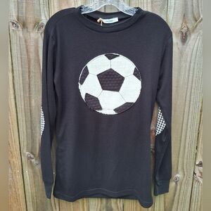 NWT Lost Petal Linens Soccer Long Sleeve T-shirt S